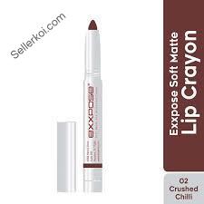 Exxpose Soft Matte Lip Sculpting Crayon Crushed Chilli